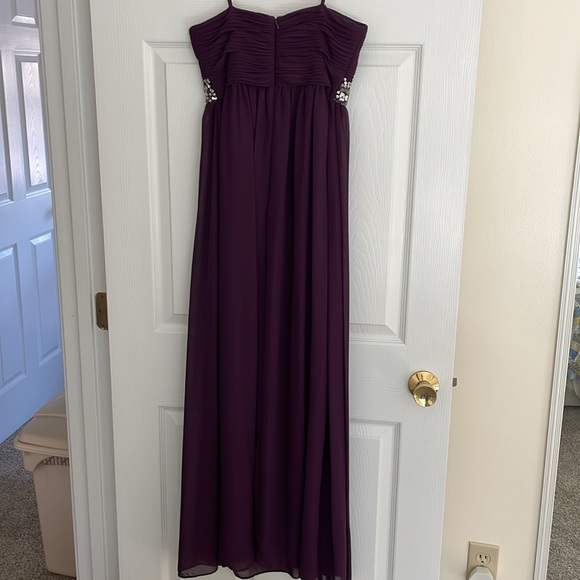 Scene Strapless Prom Dress - Picture 4 of 8
